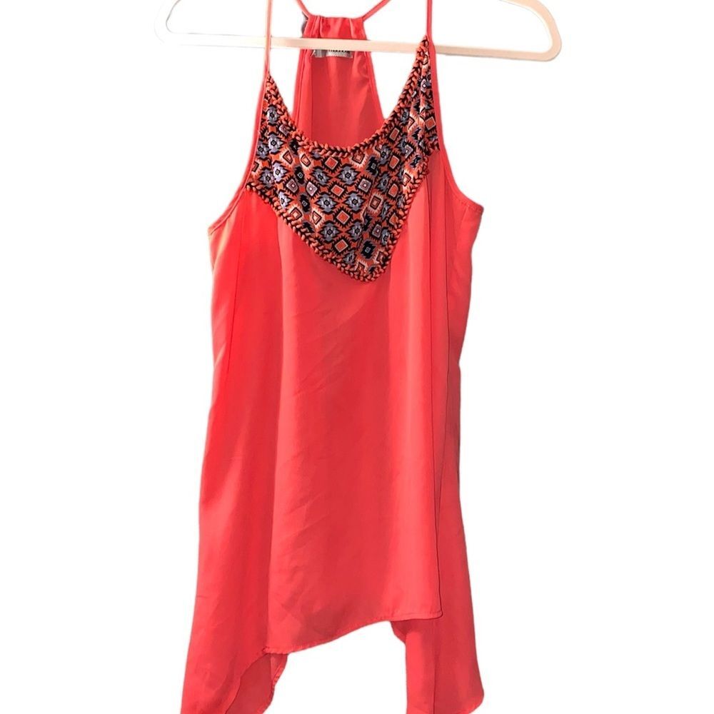 Maurices Tunic Tank Top – Size Medium – Coral